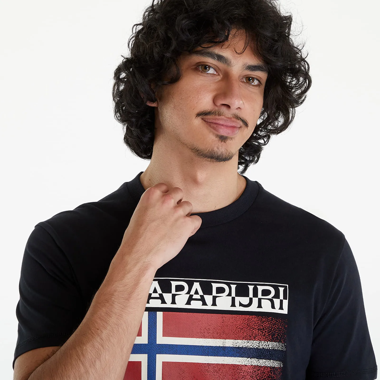 NAPAPIJRI SKREIS TEE BLACK