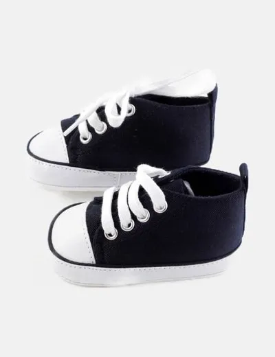 NoName Deportiva azul cordones