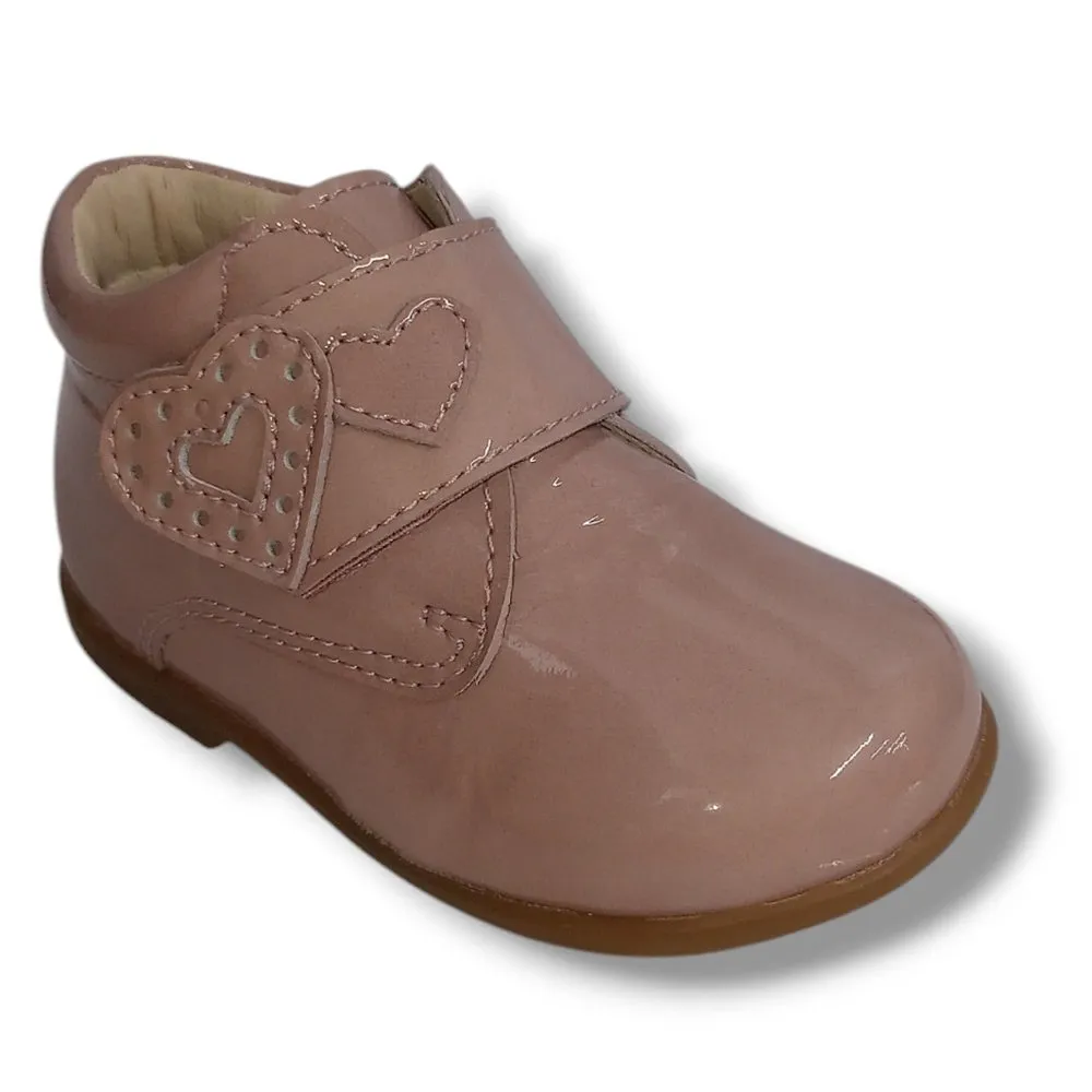 Ohmytoe Botas Primeros Pasos Niña 5730 NEW KAFFIR OLD ROS CHAROL NUDE CORDONETS