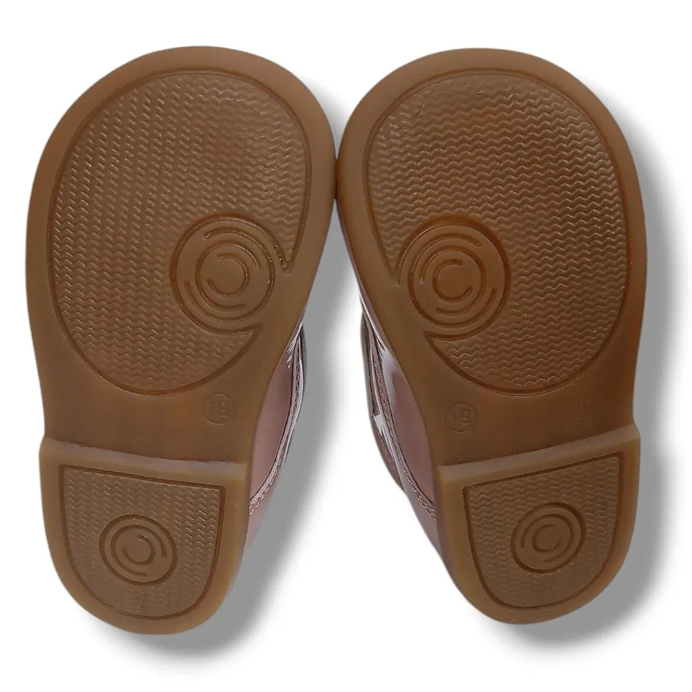 Ohmytoe Botas Primeros Pasos Niña 5730 NEW KAFFIR OLD ROS CHAROL NUDE CORDONETS