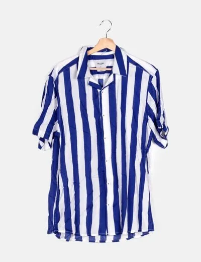 ONLY & SONS Camisa bicolor rayas