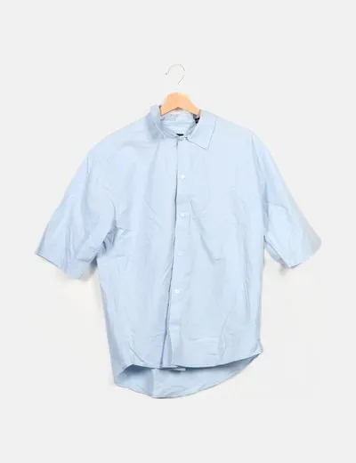 ONLY & SONS Camisa básica azul