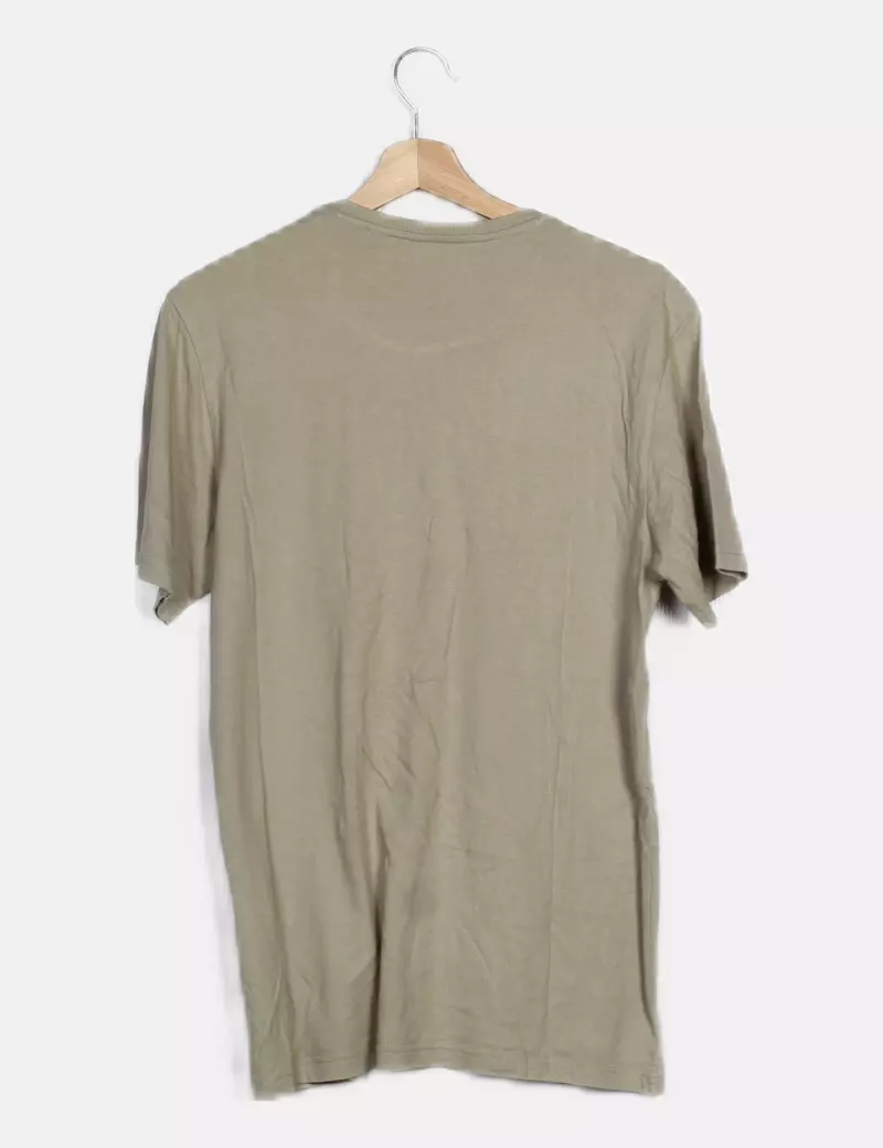 ONLY & SONS Camiseta verde estampada