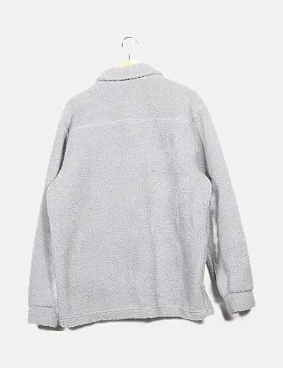 ONLY & SONS Chaqueta borrego gris