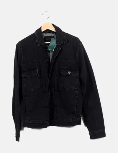ONLY & SONS Chaqueta denim negra