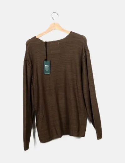 ONLY & SONS Jersey punto khaki
