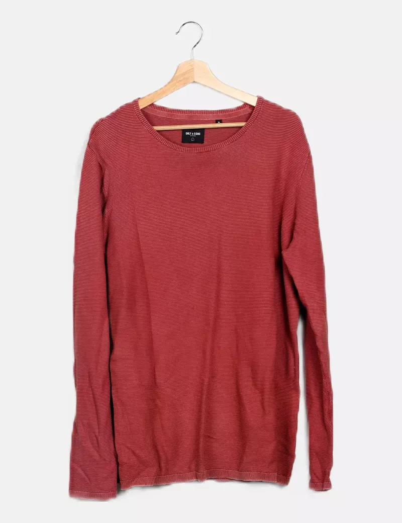ONLY & SONS Jersey rosa casual
