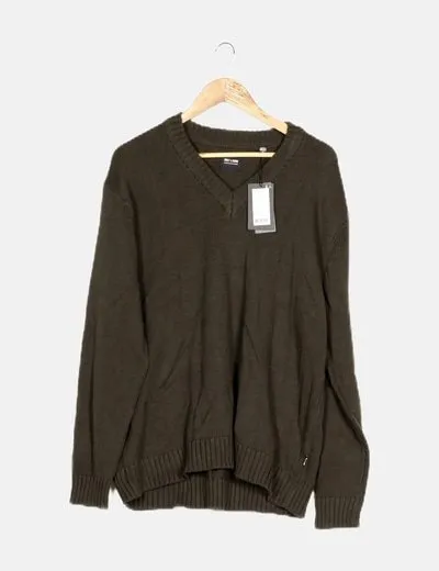 ONLY & SONS Jersey verde pico