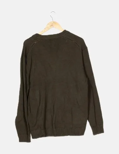 ONLY & SONS Jersey verde pico