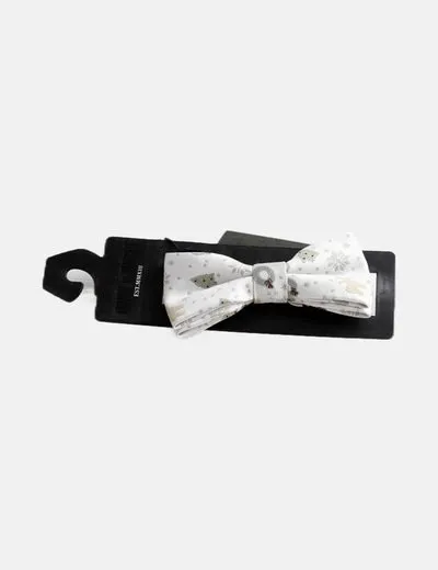 ONLY & SONS Pajarita blanca etsampada