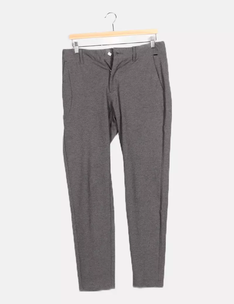 ONLY & SONS Pantalón gris recto