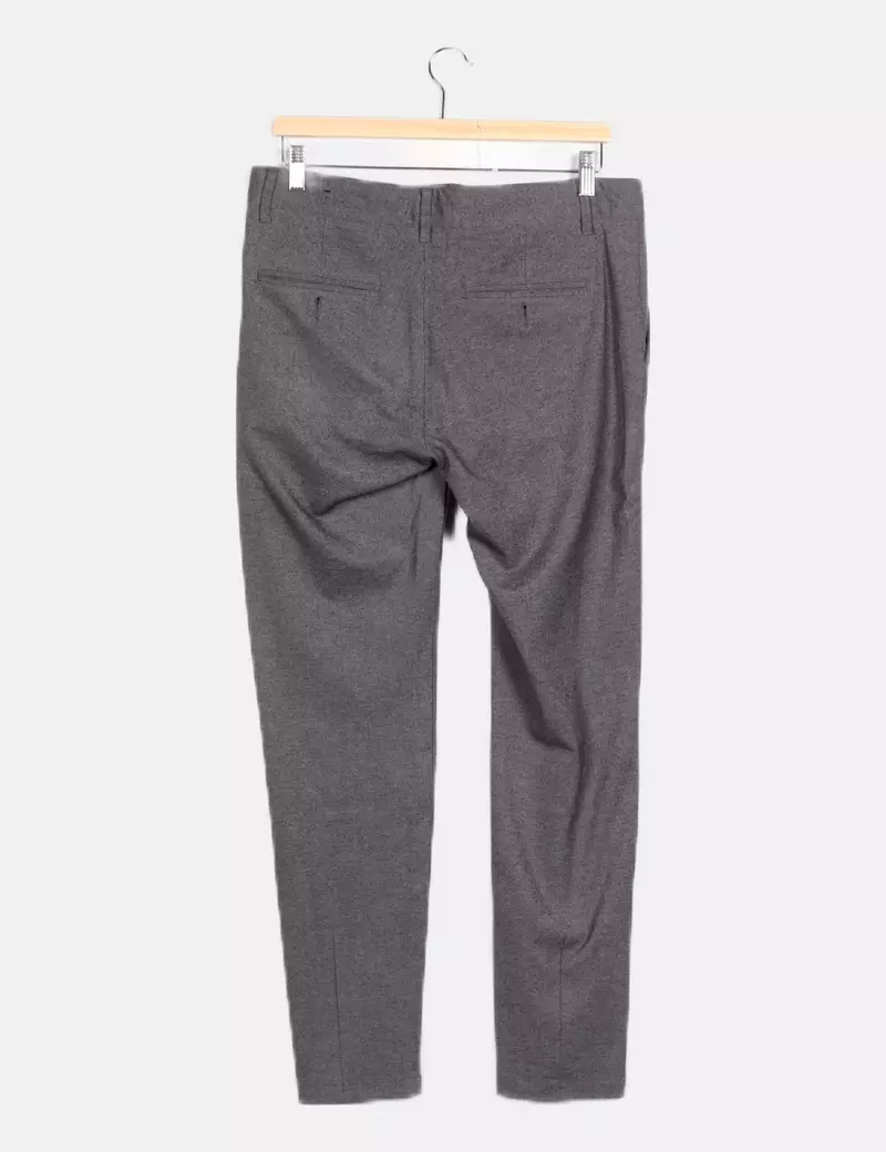 ONLY & SONS Pantalón gris recto