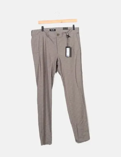 ONLY & SONS Pantalón marrón chino