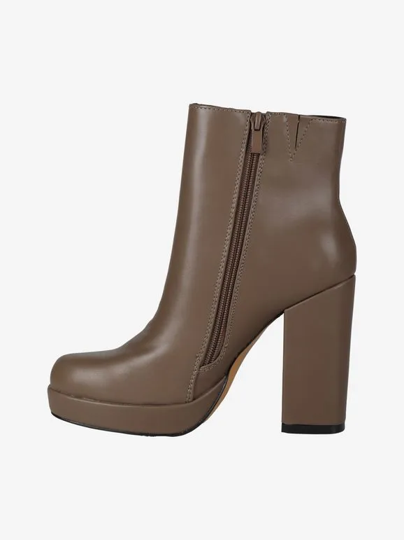 Osey Botines de mujer con tacón y meseta.
