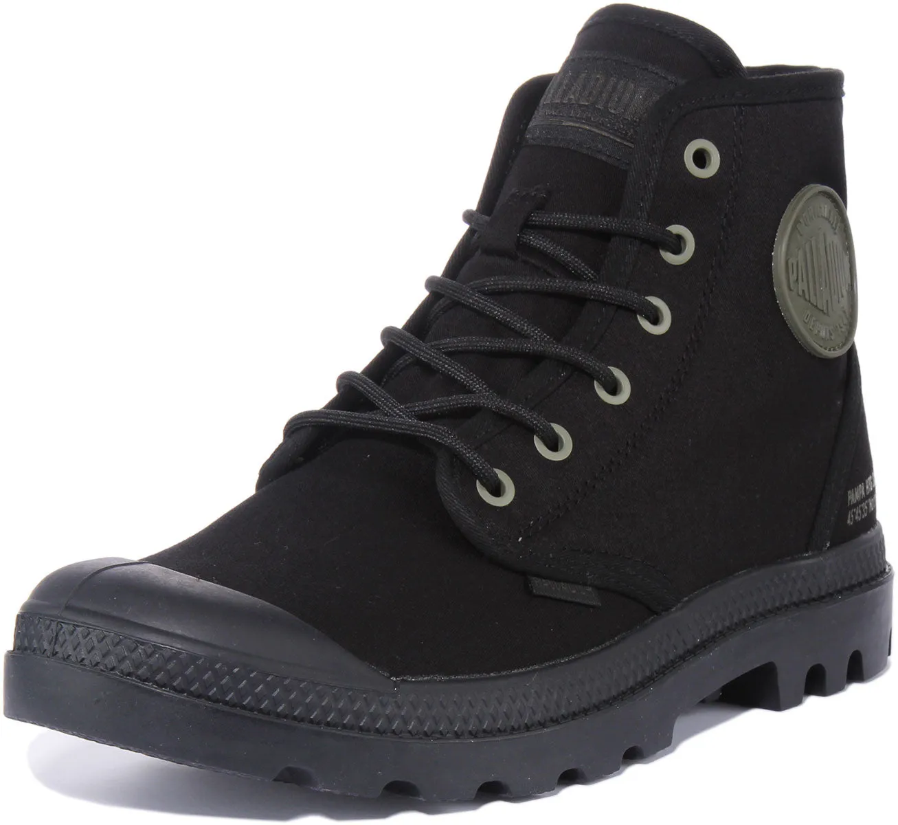 Palladium Pampa Hi HTG Supply Bota de lona vegana con cordones para en arena