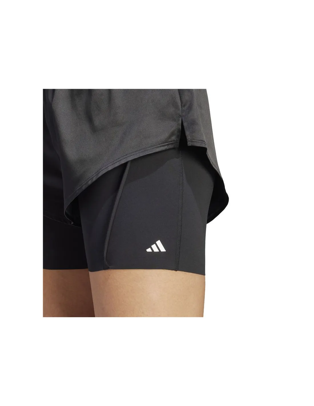 Pantalones de Fitness adidas Power 2In1 Sh Mujer