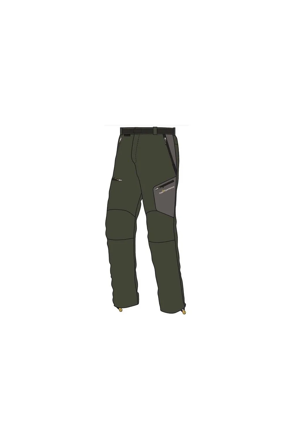 PANTALONES MONTANA TOPAZ JOLUVI KAKI 236534