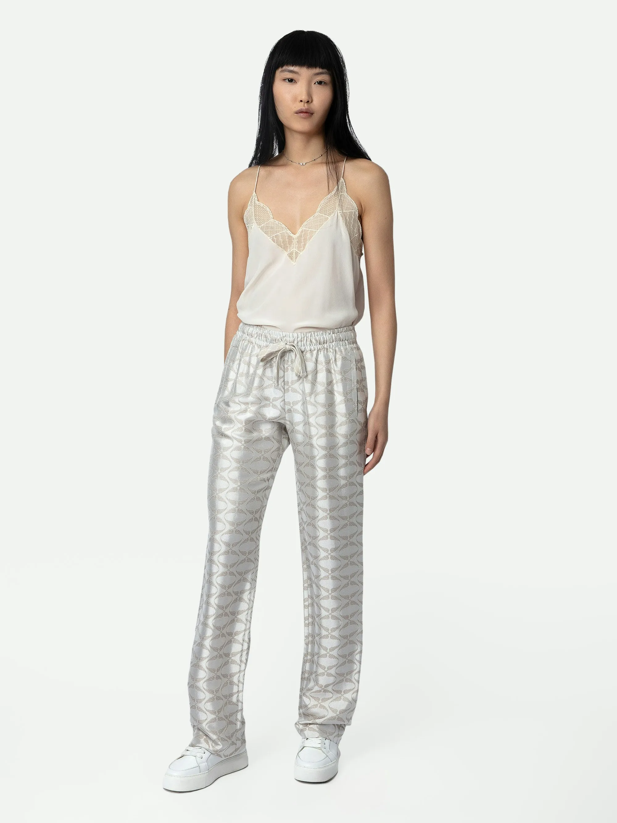 Pantalón Pomy Alas Jacquard