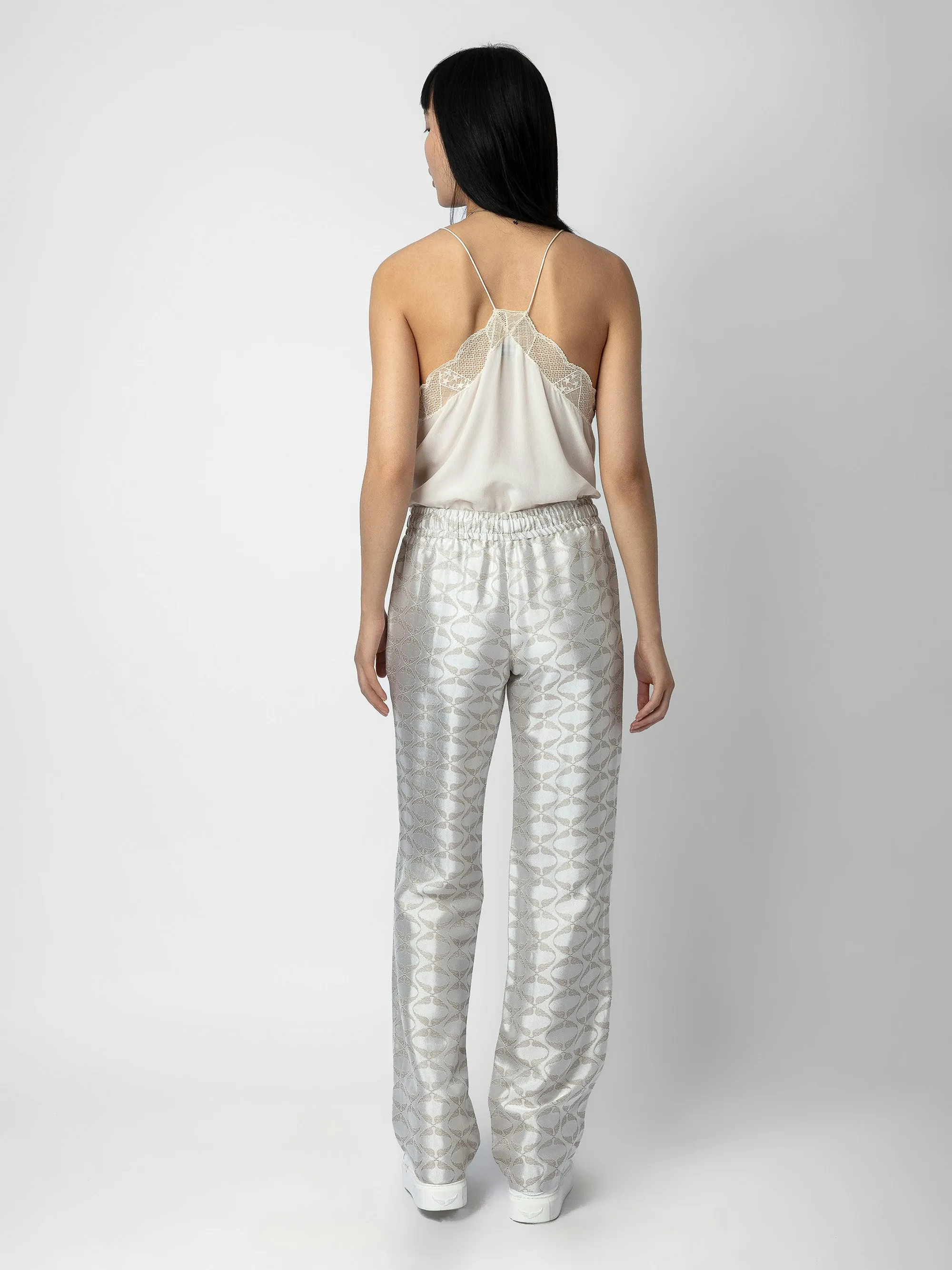Pantalón Pomy Alas Jacquard