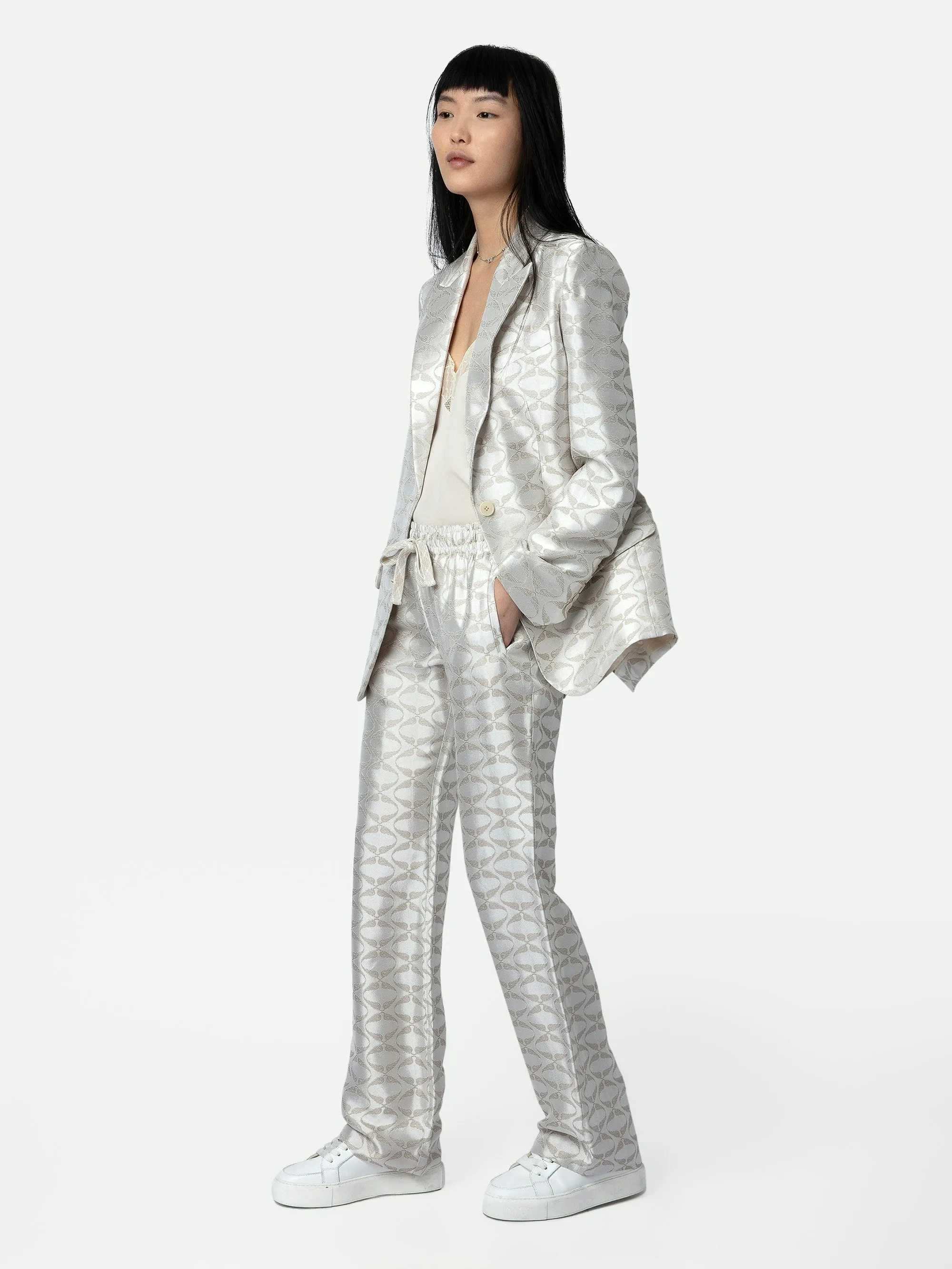 Pantalón Pomy Alas Jacquard