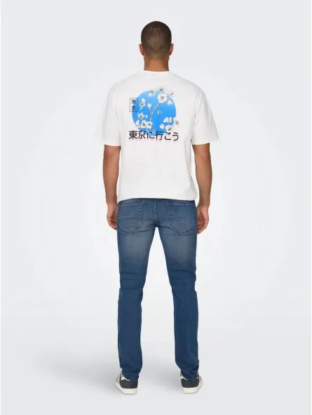 Pantalón vaquero elástico, Only & Sons