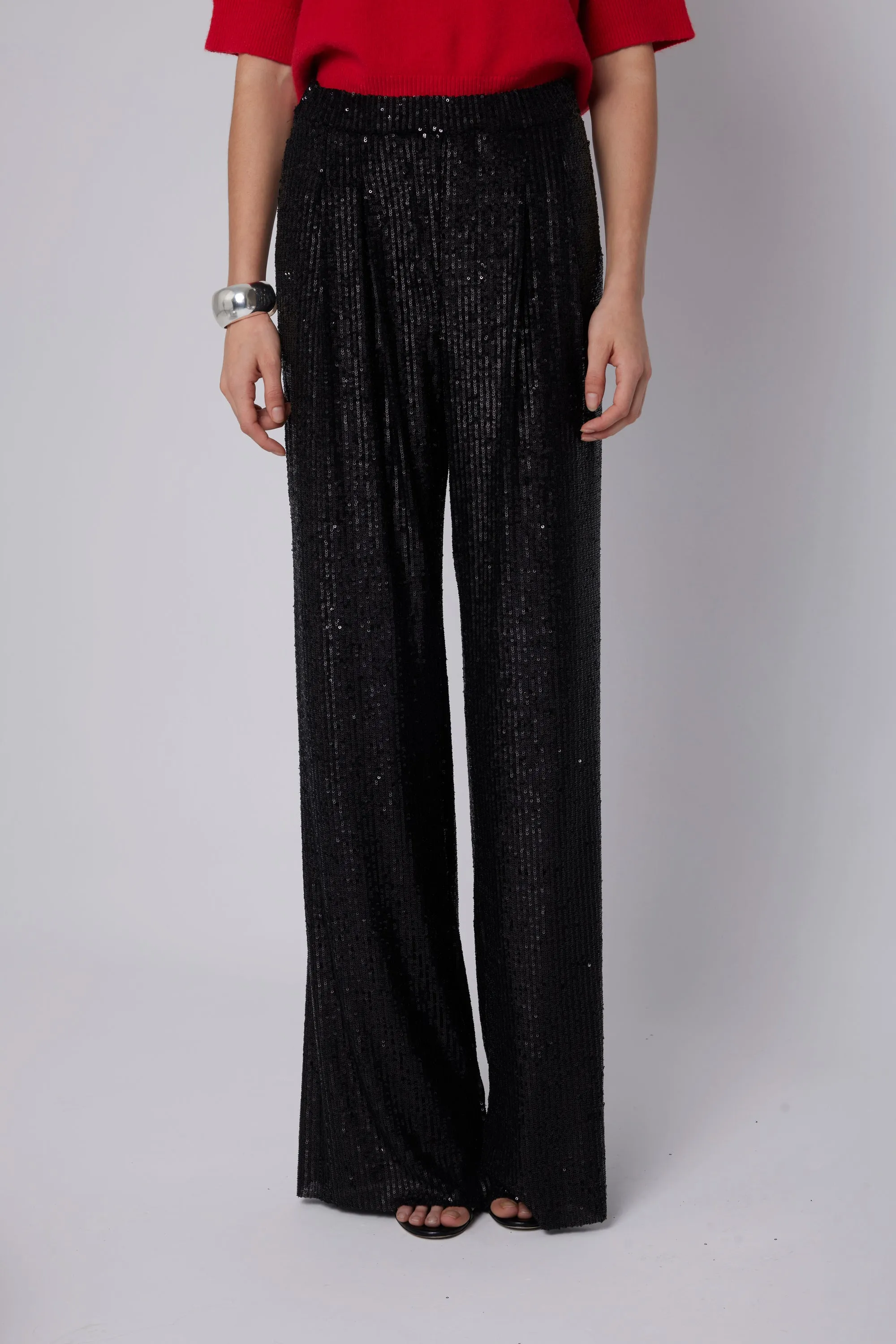 PANTS BLING BLACK