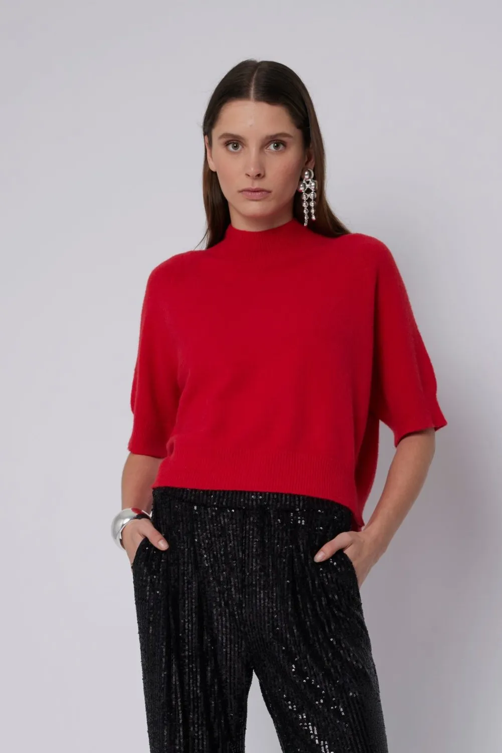 PANTS BLING BLACK