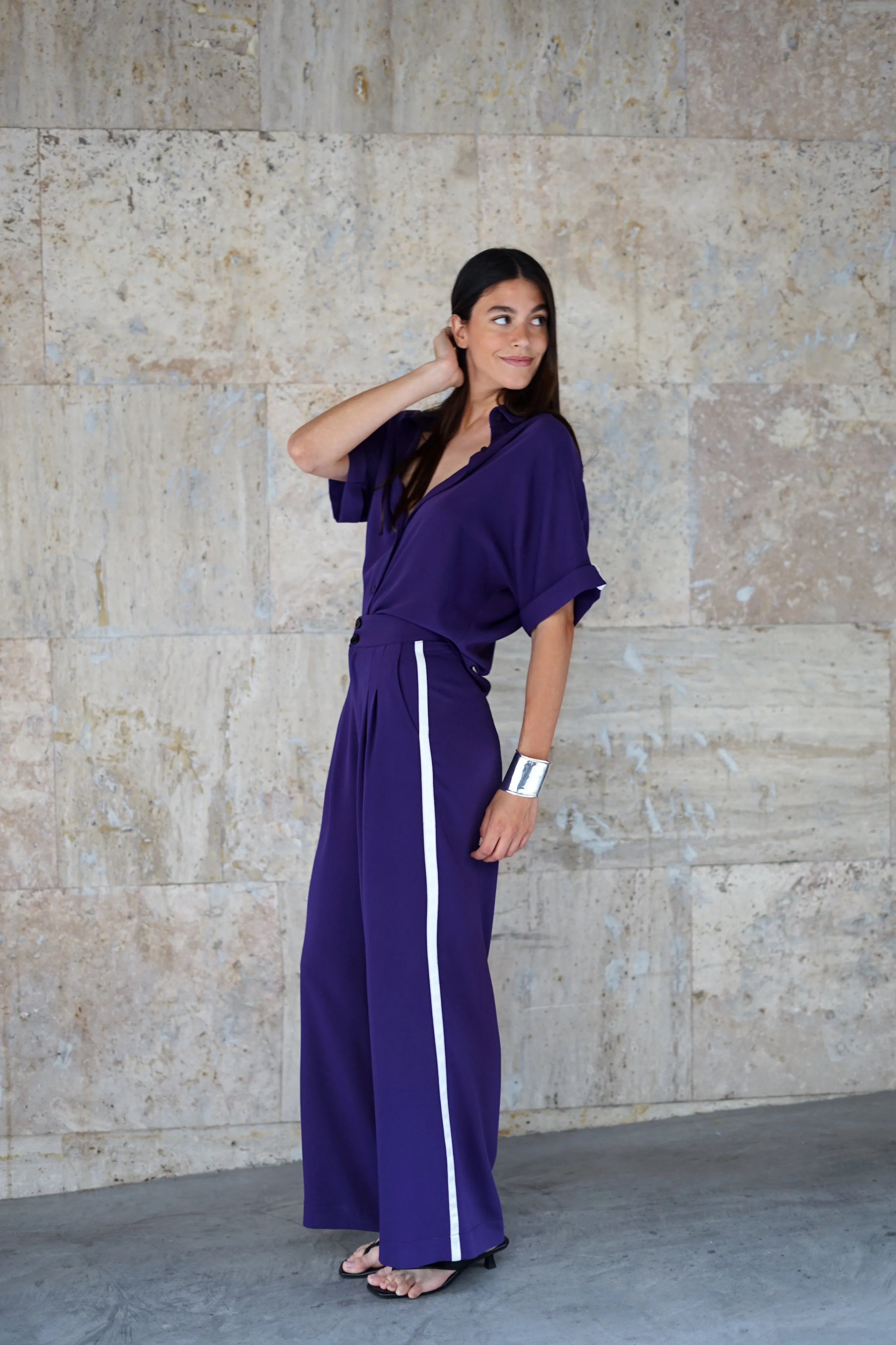 PANTS FRANKIE LILAC