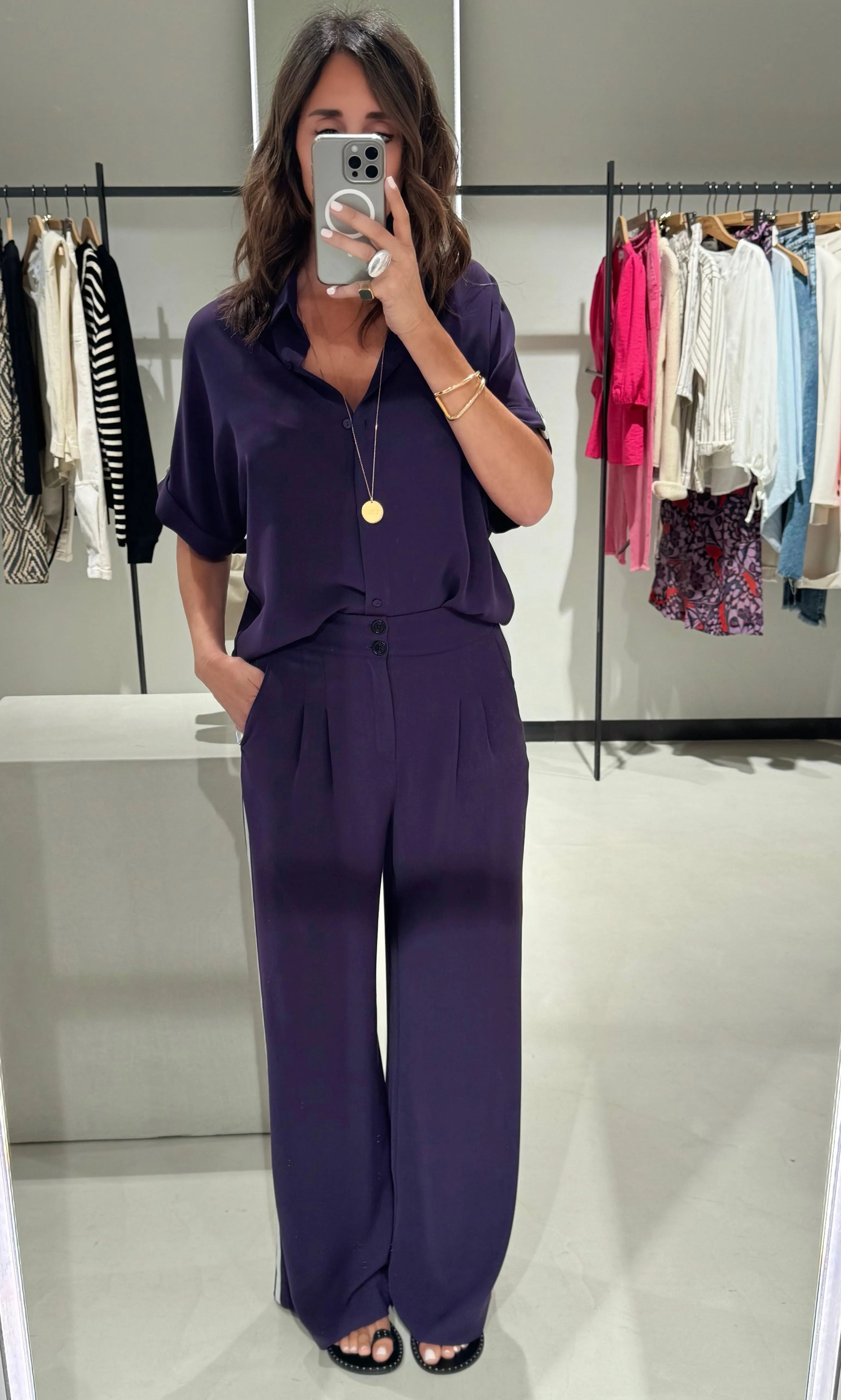 PANTS FRANKIE LILAC