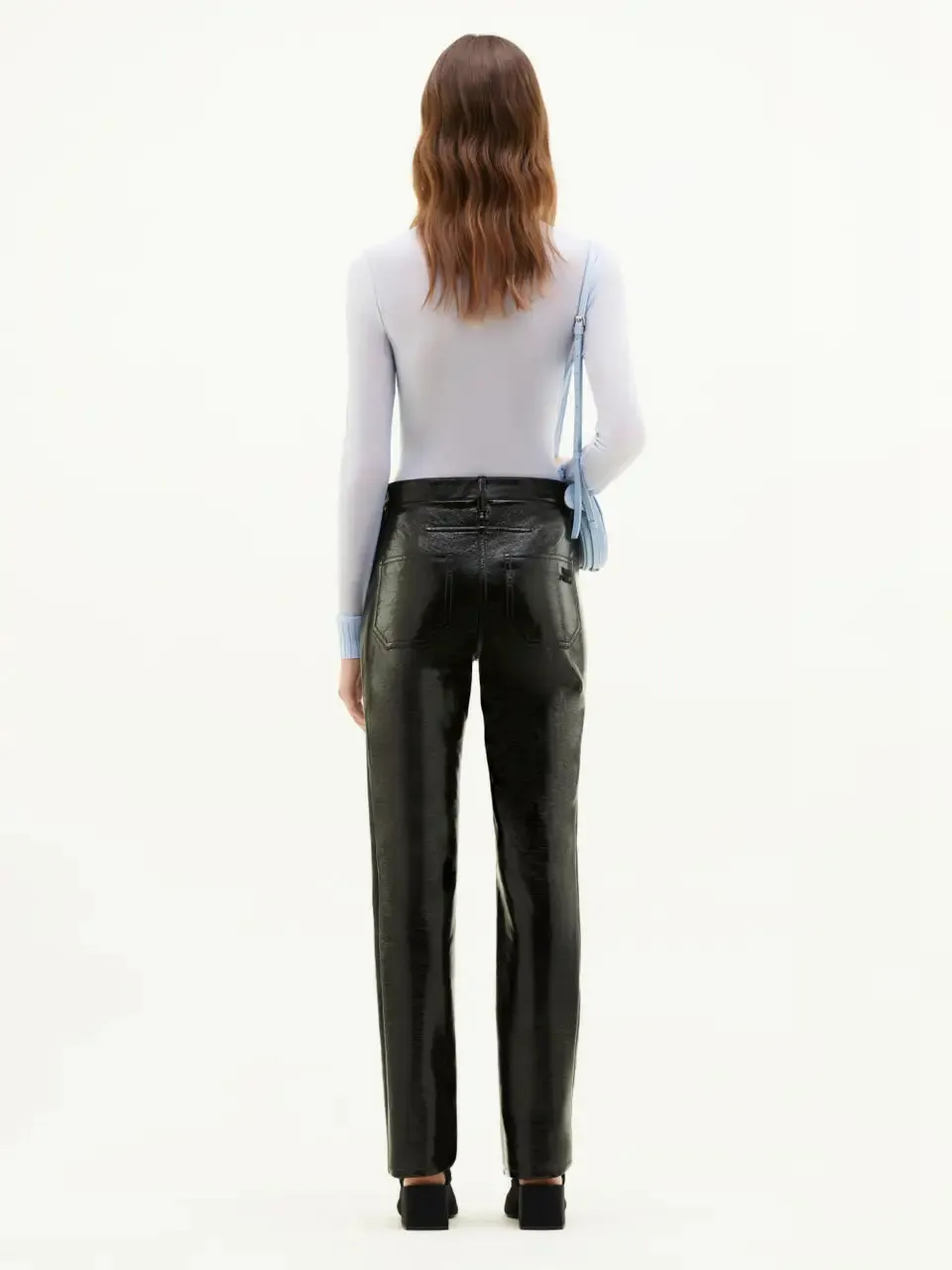 Pants Reedition 5 Pocket Vinyl Black