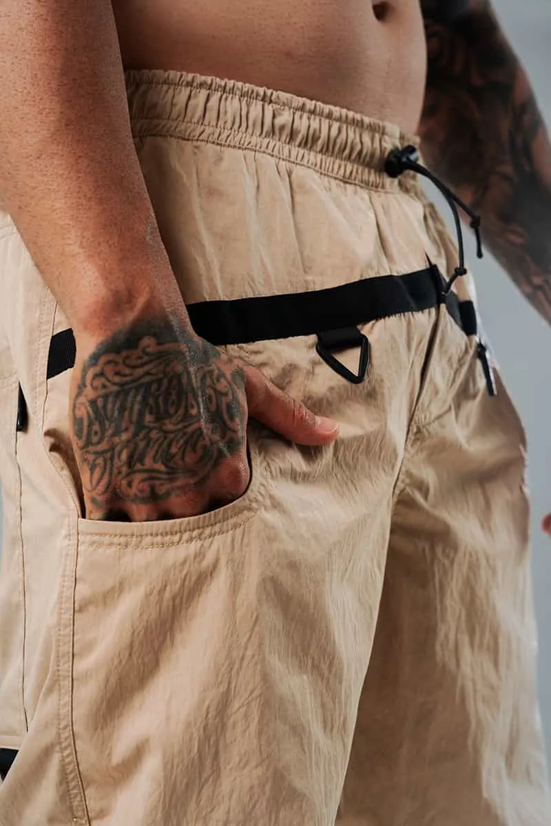 PARACHUTE CARGO PANTS  CAQUI