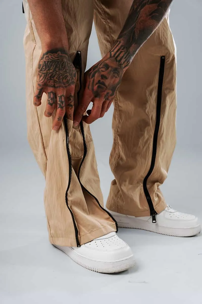 PARACHUTE CARGO PANTS  CAQUI