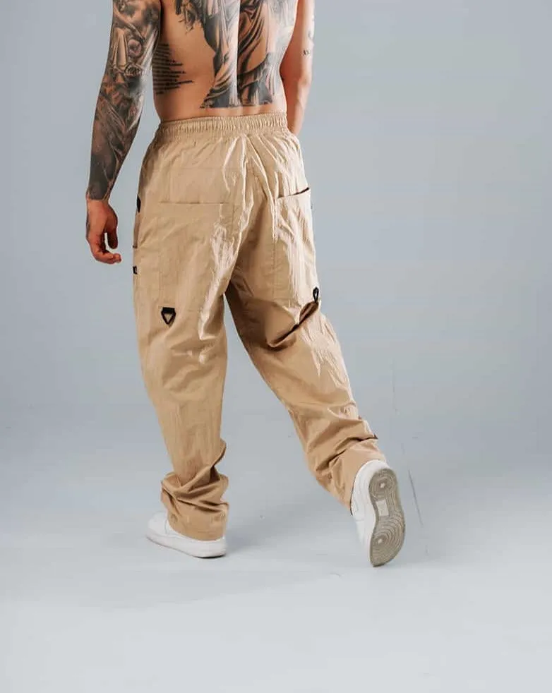 PARACHUTE CARGO PANTS  CAQUI