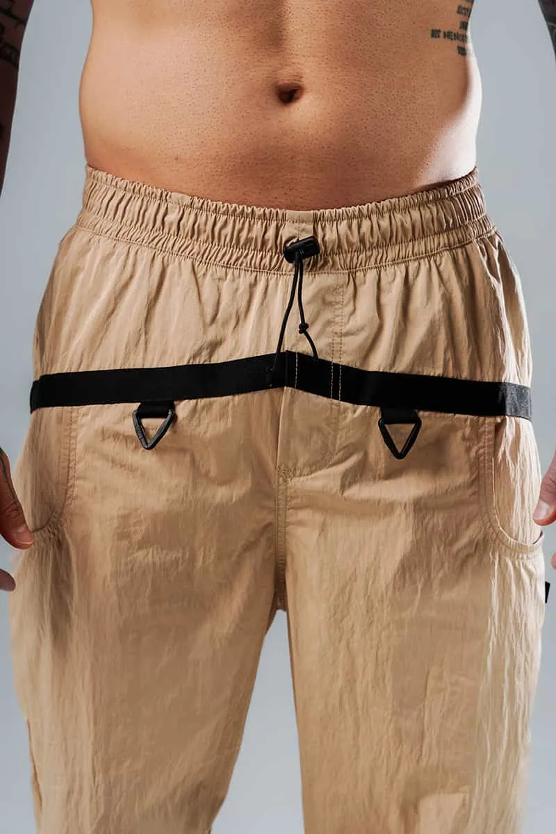 PARACHUTE CARGO PANTS  CAQUI