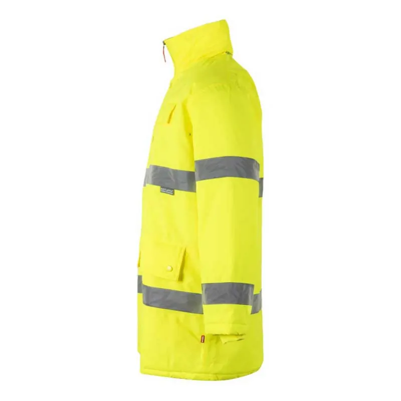 PARKA ALTA VISIBILIDAD AMARILLO FLúOR  VELILLA