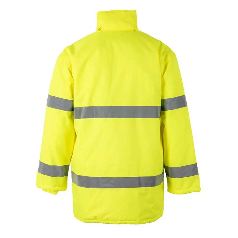 PARKA ALTA VISIBILIDAD AMARILLO FLúOR  VELILLA