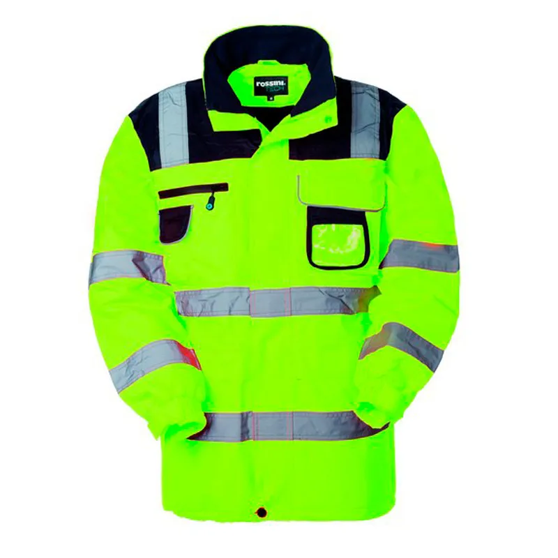PARKA DE ALTA VISIBILIDAD AMARILLA LINDOS  ROSSINI