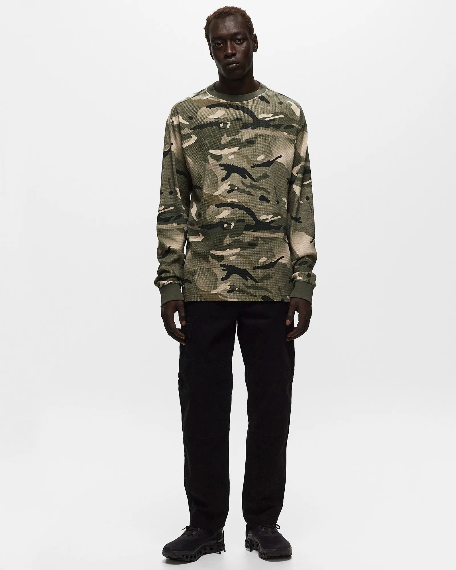 Patta DIGI WAFFLE LS TEE