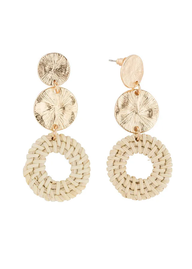 Pendientes Dorado