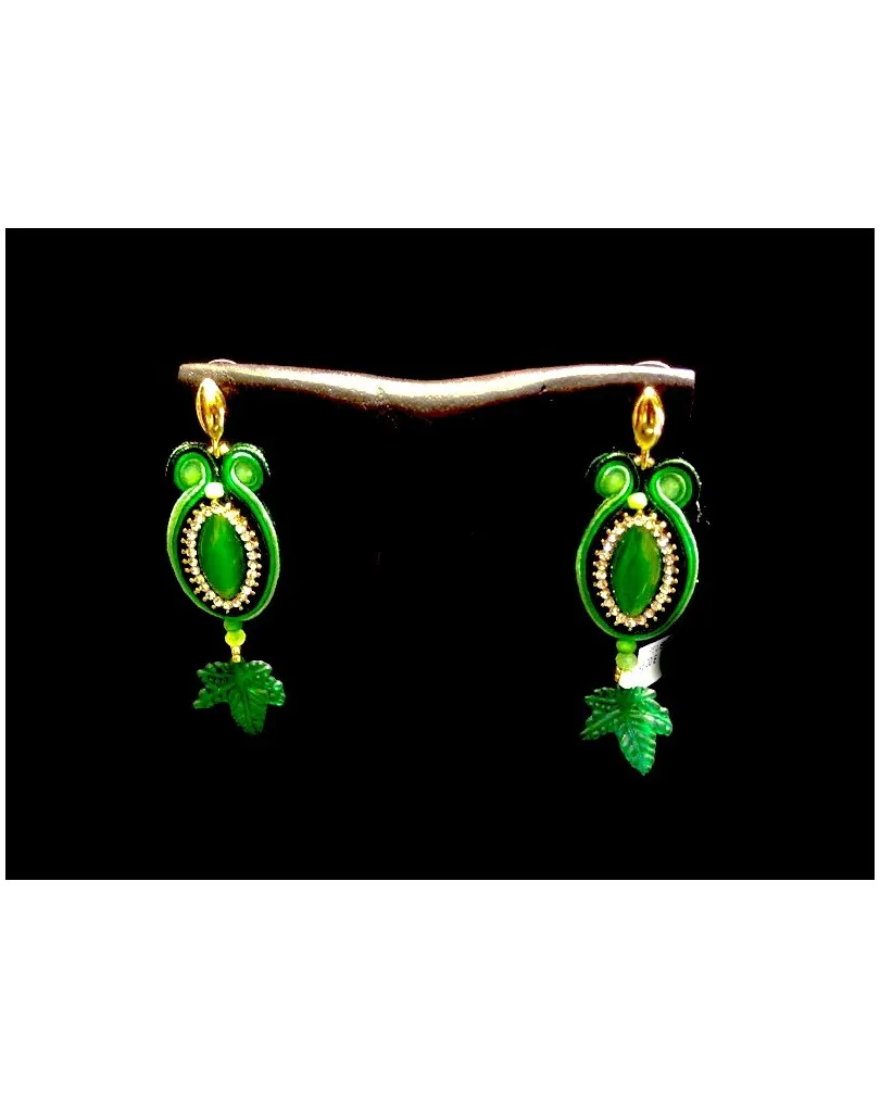 PENDIENTES FLAMENCA EMBROIDERY