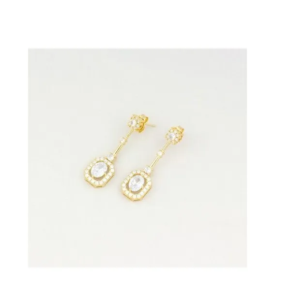 Pendientes Novia Circonitas