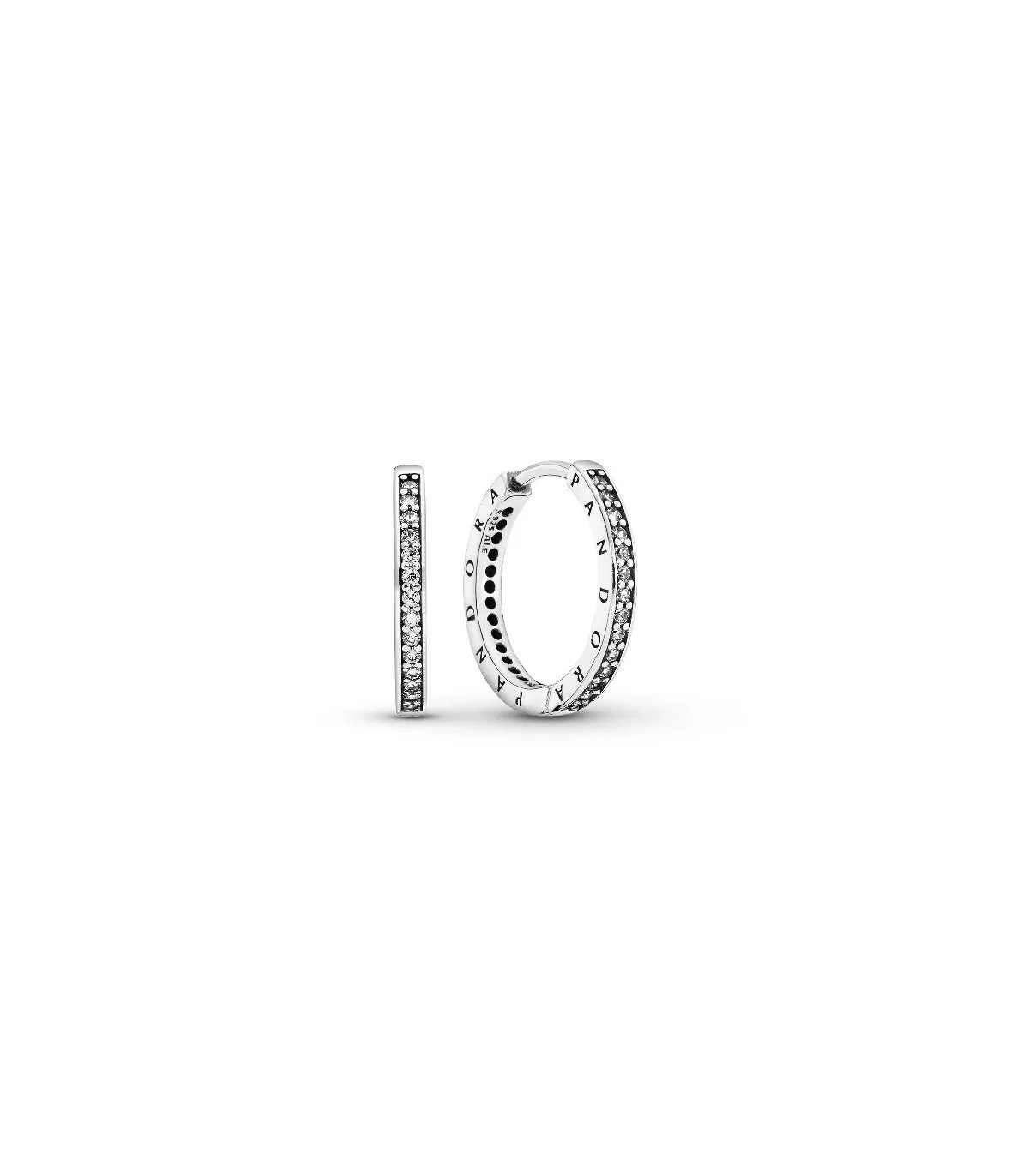 PENDIENTES PANDORA ARO LOGO PANDORA  290558CZ