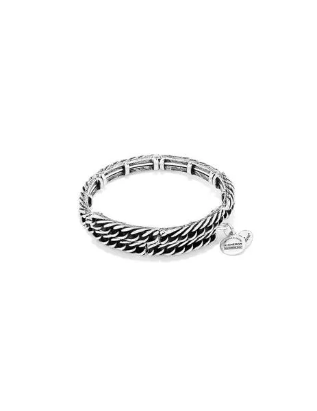 pulsera alex and ani vispera plateada