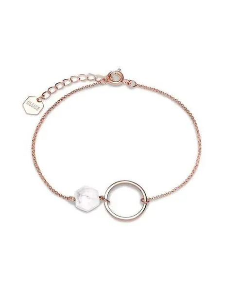 pulsera cluse hexágono idylle rose