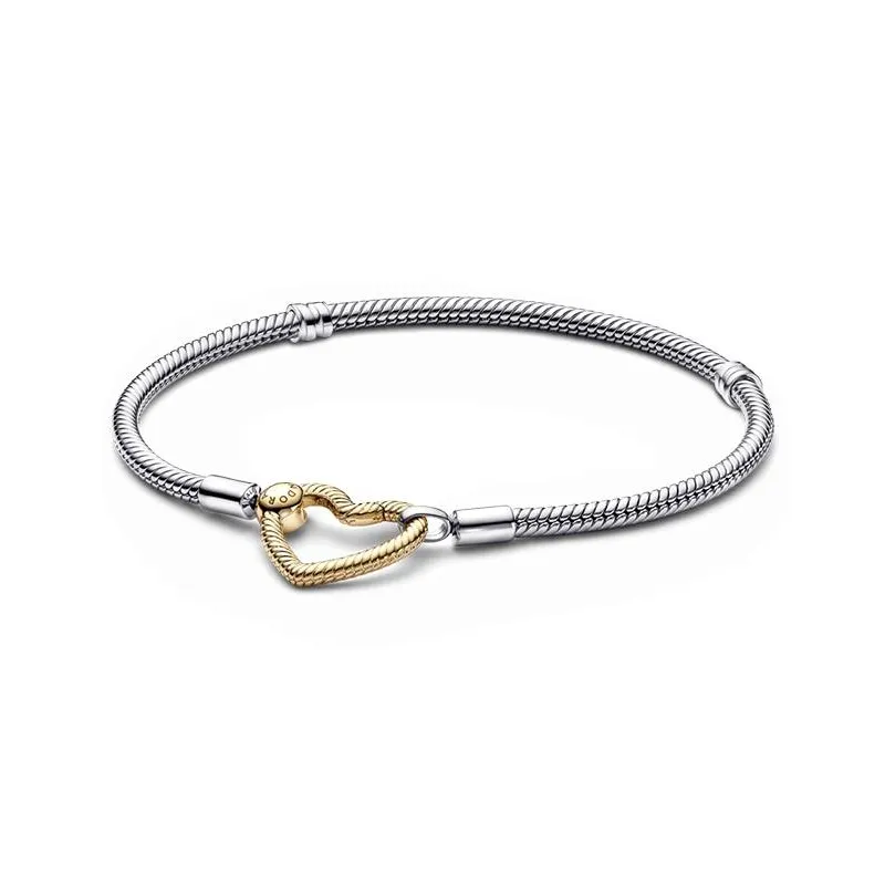 PULSERA PANDORA CIERRE CORAZÓN SHINE 569539C00