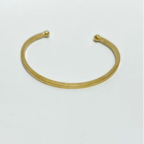 Pulsera rígida fina