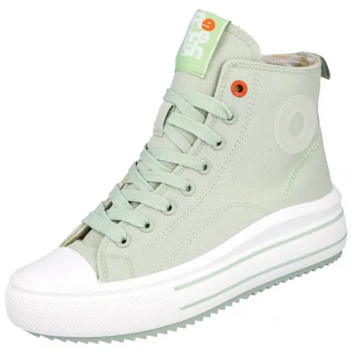 REFRESH 172722 Zapatillas altas de lona para mujer