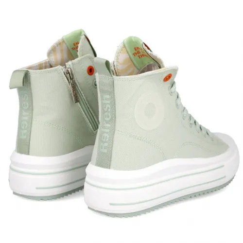 REFRESH 172722 Zapatillas altas de lona para mujer