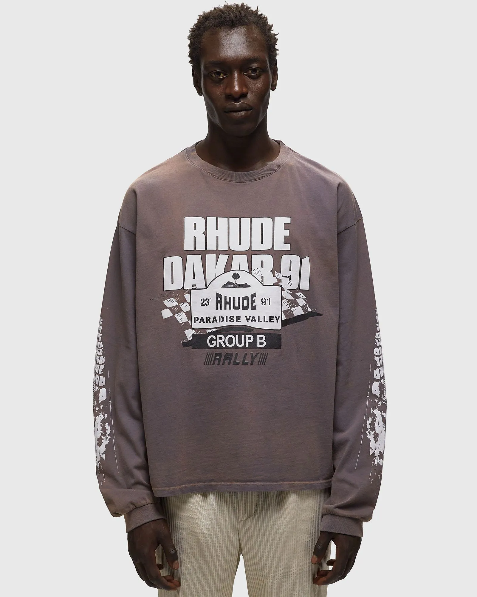 Rhude DAKAR 91 LS TEE