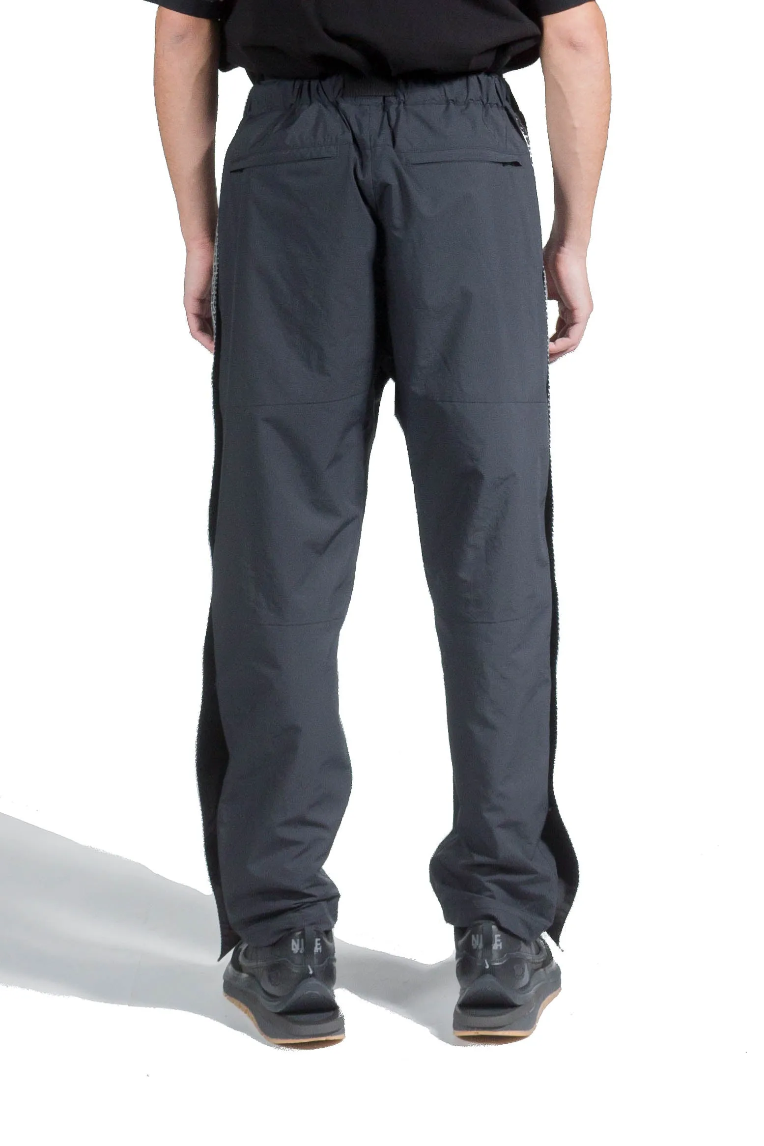 Sacai Floral Embroidery Mix Pants Black